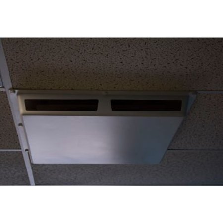 ELIMA-DRAFT Elima-Draft Commercial 4-Way Magnetic Diffuser Cover 24in x 24in, Fits 1in Drop Ceiling Grid Systems ELMDFTCOM4DEF4240